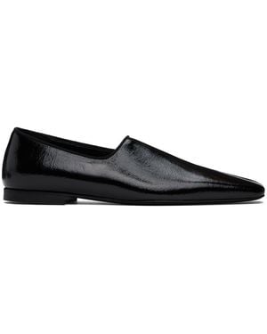 TOTEME 'The Piped' Loafers - Black