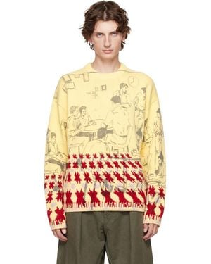 JW Anderson Print Jacquard Jumper - Multicolour