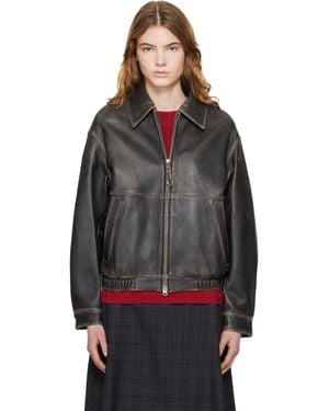 DUNST Drizzler Leather Jacket - Black