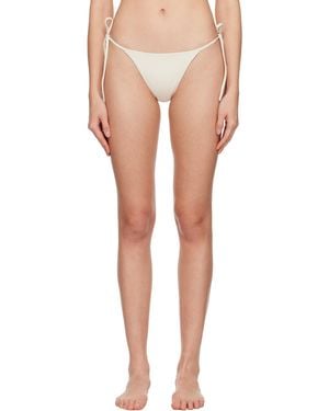 Belle Anna Culotte De Bikini Estelle Blanc Cassé - Neutre