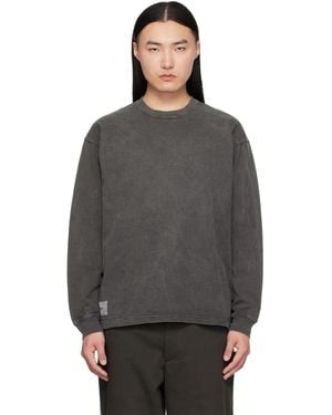 WTAPS Sign-Od Long Sleeve T-Shirt - Grey