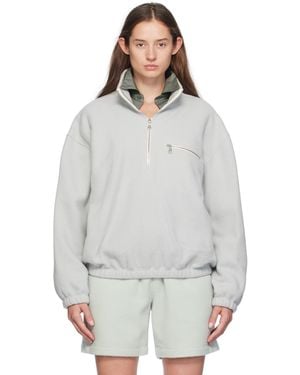 Rier Fleece Sweater - White