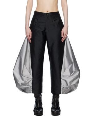PAULA CANOVAS DEL VAS Boletus Trousers - Black