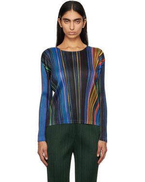 Pleats Please Issey Miyake Warp Jumper - Black