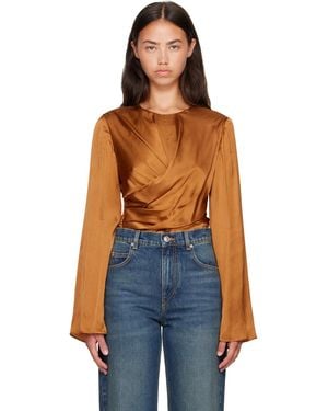 Isabel Marant Tan Neame Blouse - Blue
