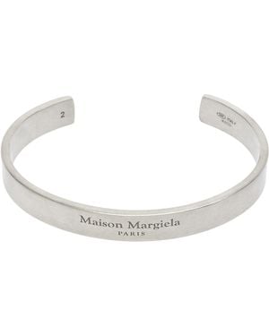 Maison Margiela Logo Reference Bracelet - Black