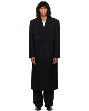 The Row Haris Coat - Black