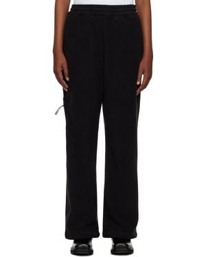 Soulland Umber Lounge Trousers - Black