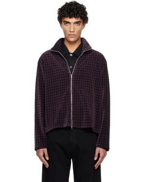 Our Legacy Shrunken Fullzip Track Jacket - Blue