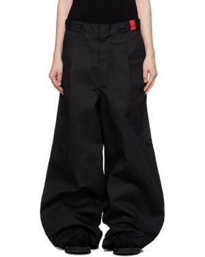 Fumito Ganryu Dickies Edition Reverse Baggy Pants - Black