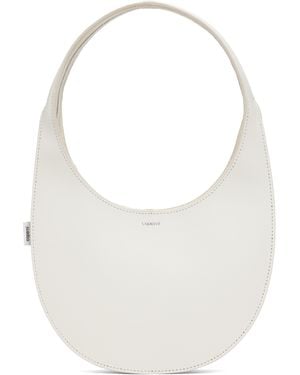Coperni Double Gusset Swipe Bag - White