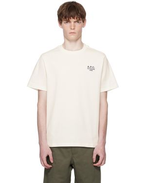 A.P.C. Off- Standard 'Rue Madame' T-Shirt - White