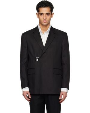HUGO Hook-Eye Blazer - Black