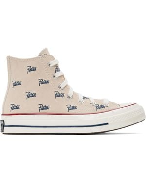 Converse Off- Patta Edition Chuck 70 High Top Trainers - Black