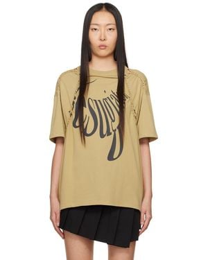 lesugiatelier Cutout T-Shirt - Natural