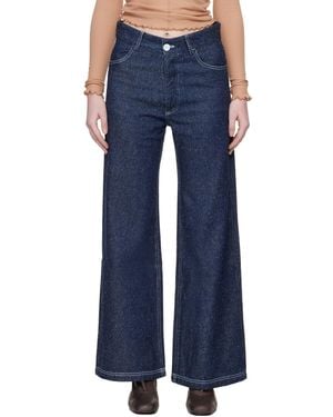 Baserange Tajo Wide Jeans - Blue