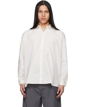 Toogood Off- 'The Draughtsman' Shirt - White