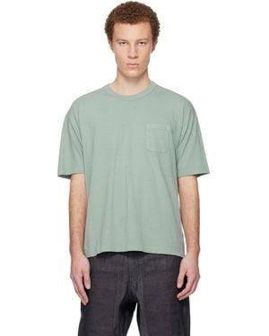 Visvim Jumbo S/S Dmgd T-Shirt - Green