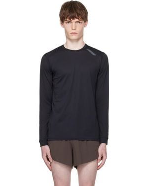 Soar Running Long Sleeve Tech T-Shirt - Black