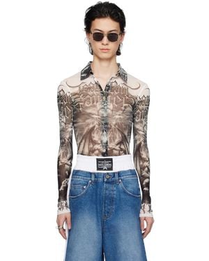 Jean Paul Gaultier 'The Diablo' Shirt - Black