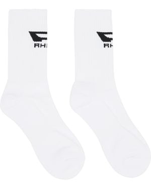 Rhude Campione Socks - White