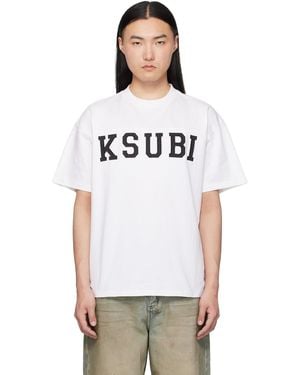 Ksubi Touchdown Ekcess/T-Shirt - White