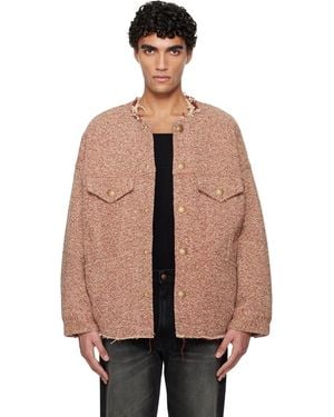 R13 Lacey Trucker Jacket - Multicolour