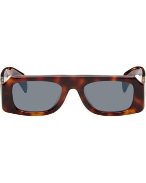 Jil Sander Oliver Peoples 'Edition 4' Sculptural Sunglasses - Blue
