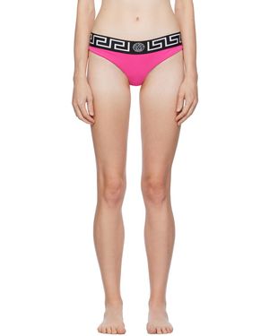 Versace グレカ ショーツ - ピンク