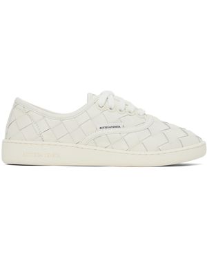 Bottega Veneta Off-white Sawyer Trainers - Black