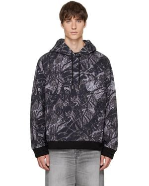 MASTERMIND WORLD Og Forest Camo Hoodie - Black