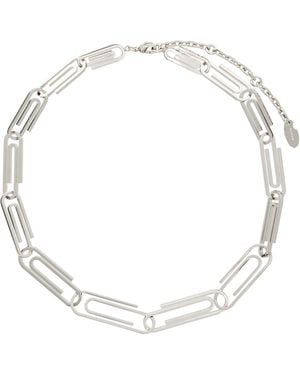 Off-White c/o Virgil Abloh Paperclip Chain Necklace - Metallic