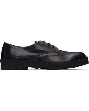 Common Projects Leather Rubber Sole Derbys - Black