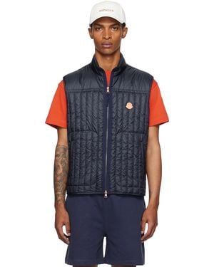 Moncler Genius Moncler X Gilga Farm Tangerine Down Vest - Blue
