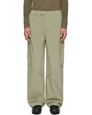 J EONGL I Softshell Slash Joggers - Green