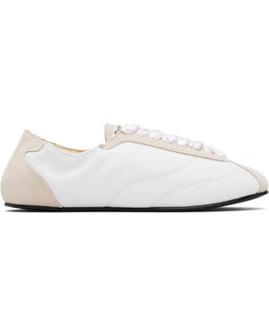 Repetto Silk Tennis Trainers - Black
