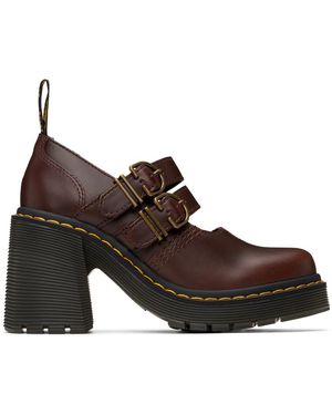 Dr. Martens Eviee Mary Jane Heels - Brown