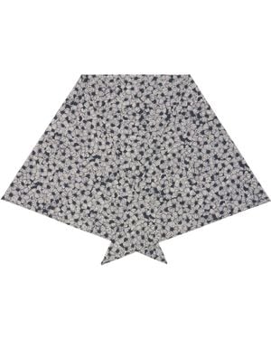 R13 Folded Scarf - Grey