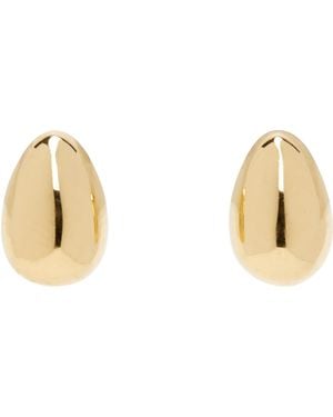 Sophie Buhai Tiny Egg Stud Earrings - Black