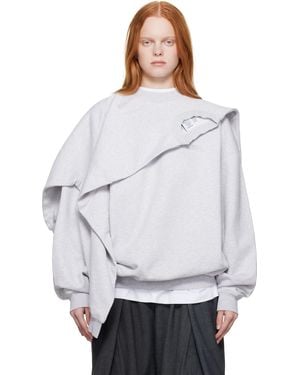 Vetements Double Layered Sweatshirt - White