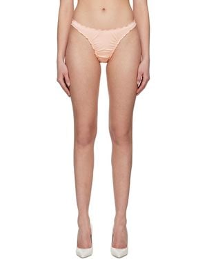 Shadowplay Ruffled Thong - Multicolour