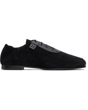 STEFAN COOKE Soft Grip Slip On Derbys - Black