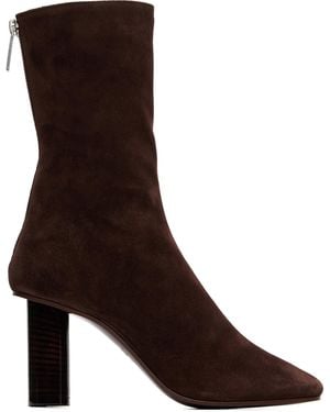 Paris Texas Alice Suede 85 Ankle Boots - Brown