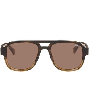 A.P.C. 'Les Navigator' Sunglasses - Black