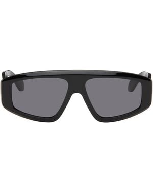 Alaïa Aviator Mask Sunglasses - Gray