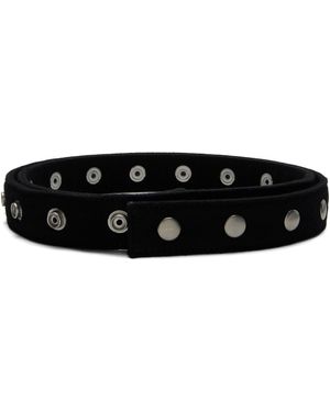 Rick Owens Concordians Snaps Belt - Black