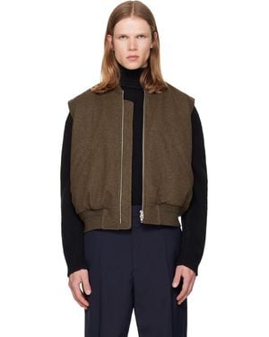 Jil Sander Sport Vest - Brown