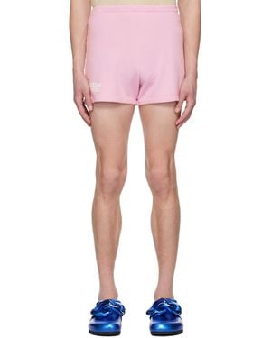 Liberal Youth Ministry Ssense Exclusive Dream Centre Shorts - Pink