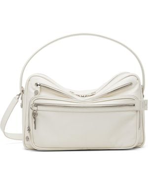 Acne Studios Camero Camera Shoulder Bag - White