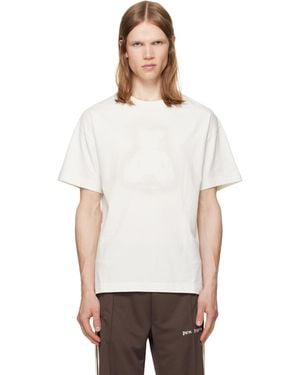 Palm Angels Off- Spray Bear T-Shirt - White